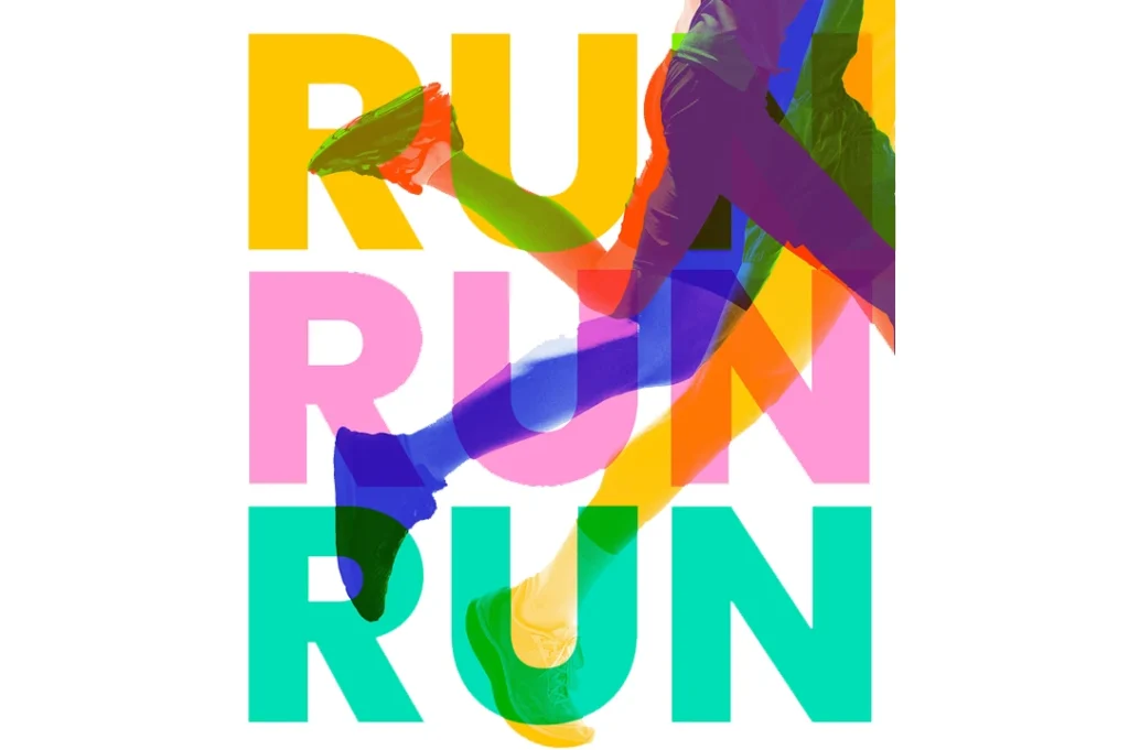 La tipografía muestra que el texto se convierte en el centro de lo visual.
