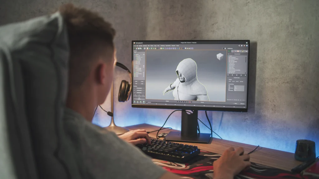 En el ámbito del diseño digital se pueden crear videojuegos y simuladores educativos o médicos.