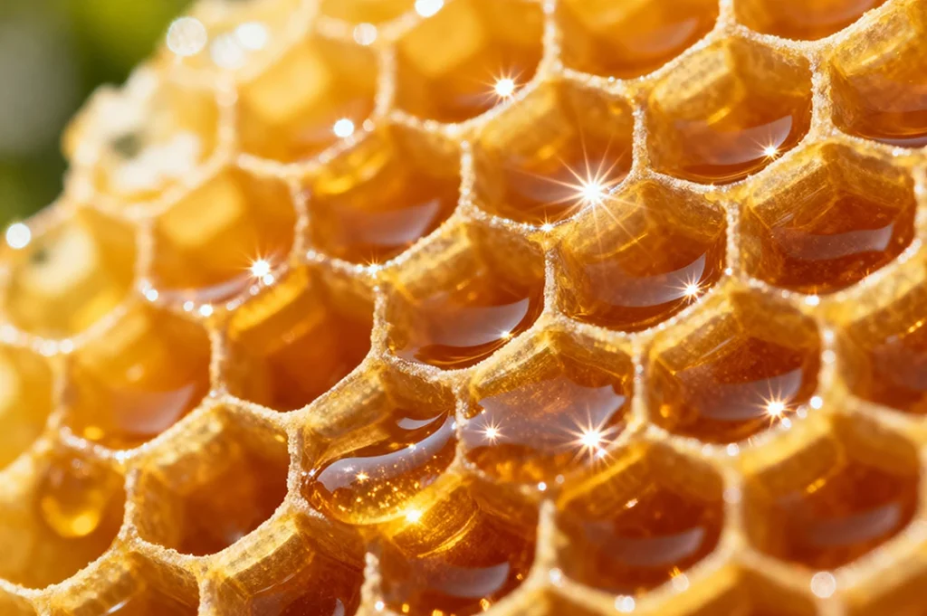El panal de abejas es quizás el ejemplo más famoso de patrones geométricos en la naturaleza.