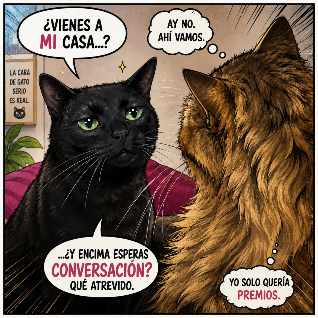 El gatito disociado  representa esos momentos en los que dejamos de ponerle atención a algo. 