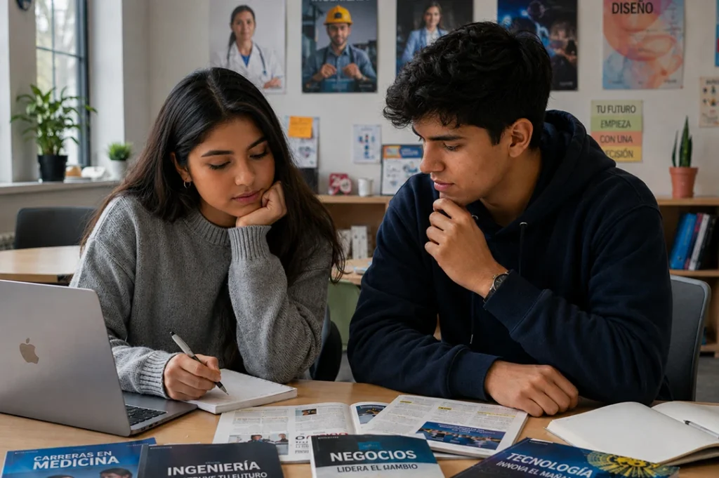 A los jóvenes se les dice que elegir una carrera significa escoger aquello que harás “toda la vida”, sin embargo, esta expectativa puede provocarles ansiedad.